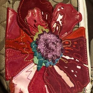 Coach Poppy Limited Edition Flower Purse.